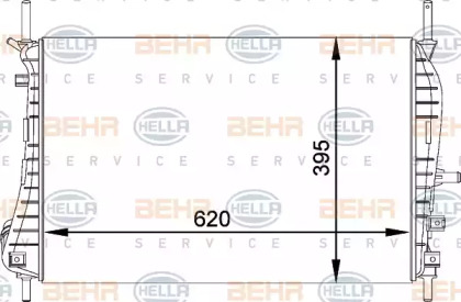 Теплообменник HELLA 8MK 376 764-231