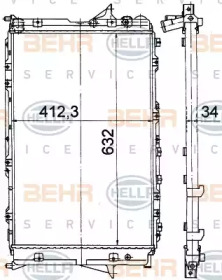 Теплообменник HELLA 8MK 376 765-161