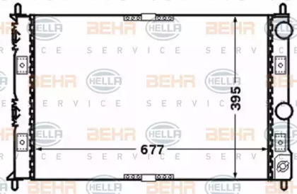 Теплообменник HELLA 8MK 376 766-551