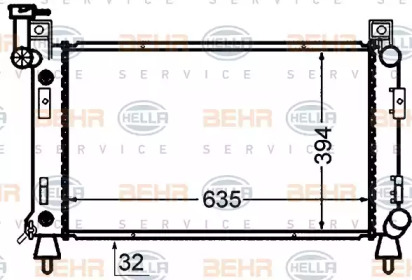 Теплообменник HELLA 8MK 376 766-561