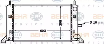 Теплообменник HELLA 8MK 376 768-031