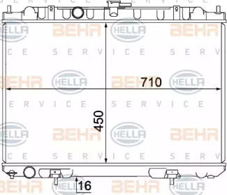 Теплообменник HELLA 8MK 376 770-761