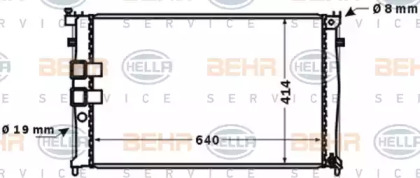 Теплообменник HELLA 8MK 376 771-441