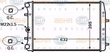 Теплообменник HELLA 8MK 376 772-521