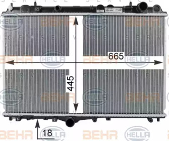 Теплообменник HELLA 8MK 376 774-131