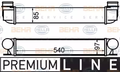 Теплообменник HELLA 8ML 376 776-151