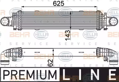 Теплообменник HELLA 8ML 376 777-101