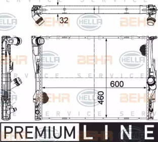 Теплообменник HELLA 8MK 376 782-071