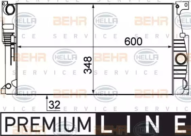 Теплообменник HELLA 8MK 376 791-771