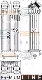 Теплообменник HELLA 8ML 376 822-231