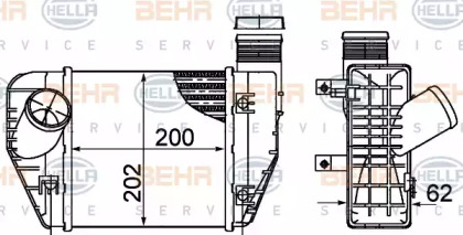 Теплообменник HELLA 8ML 376 899-071