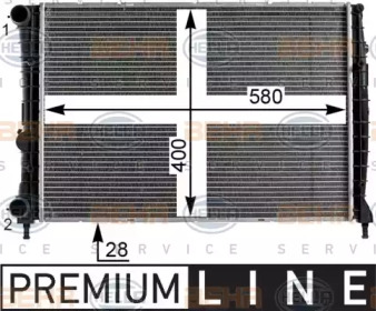 Теплообменник HELLA 8MK 376 900-001