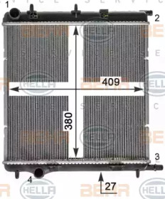 Теплообменник HELLA 8MK 376 900-041