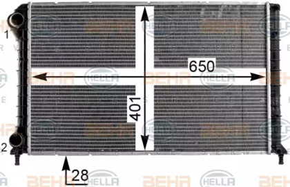 Теплообменник HELLA 8MK 376 900-061