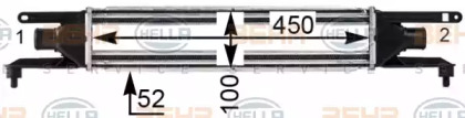 Теплообменник HELLA 8ML 376 900-411