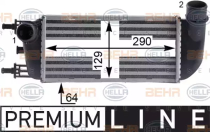 Теплообменник HELLA 8ML 376 900-421