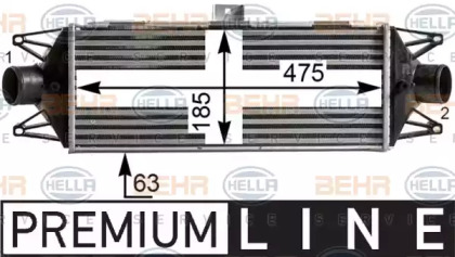 Теплообменник HELLA 8ML 376 900-441