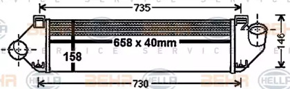 Теплообменник HELLA 8ML 376 900-581