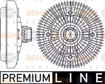 Сцепление HELLA 8MV 376 906-651