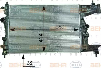 Теплообменник HELLA 8MK 376 910-224