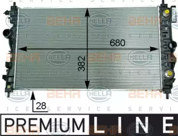 Теплообменник HELLA 8MK 376 910-251