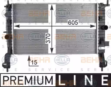 Теплообменник HELLA 8MK 376 910-281