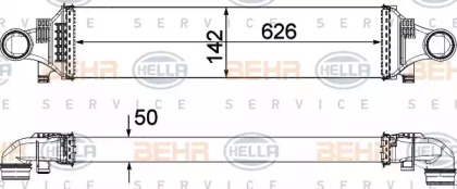 Теплообменник HELLA 8ML 376 924-031