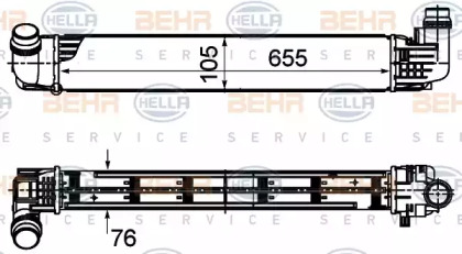 Теплообменник HELLA 8ML 376 988-144