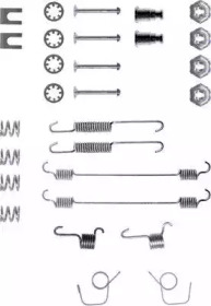 Комплектующие, тормозная колодка HELLA 8DZ 355 200-021