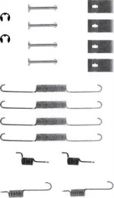 Комплектующие, тормозная колодка HELLA 8DZ 355 200-031