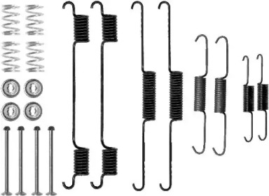 Комплектующие, тормозная колодка HELLA 8DZ 355 200-661