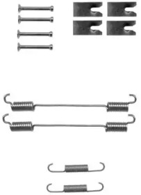 Комплектующие, тормозная колодка HELLA 8DZ 355 200-831