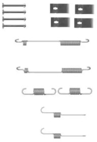 Комплектующие, тормозная колодка HELLA 8DZ 355 200-941