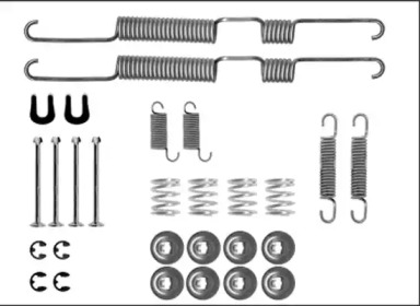 Комплектующие, тормозная колодка HELLA 8DZ 355 206-061