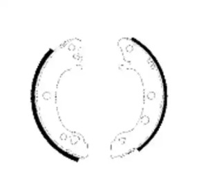 Комлект тормозных накладок HELLA 8DB 355 000-021