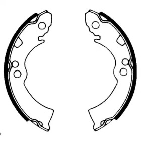 Комлект тормозных накладок HELLA 8DB 355 000-661