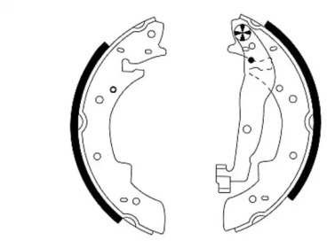 Комлект тормозных накладок HELLA 8DB 355 002-021