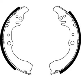 Комлект тормозных накладок HELLA 8DB 355 002-121