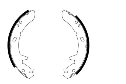 Комлект тормозных накладок HELLA 8DB 355 002-311