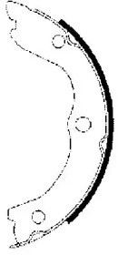 Комлект тормозных накладок HELLA 8DA 355 050-611