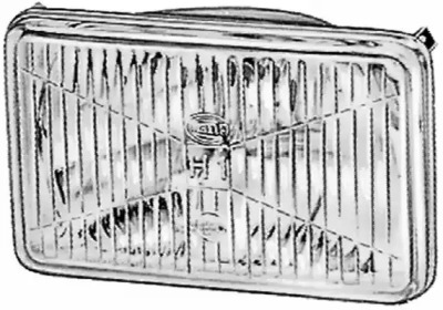 Вставка фары, фара дальнего света HELLA 1KB 003 177-061