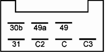 Реле HELLA 4DN 001 863-111