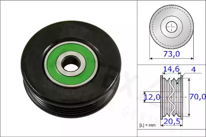 Ролик AUTEX 654732