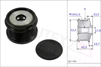 Механизм свободного хода AUTEX 654810