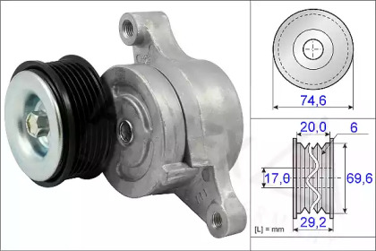 Натяжитель AUTEX 654820