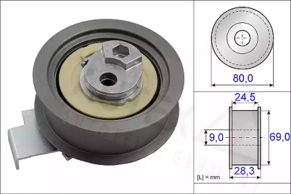 Ролик AUTEX 654823