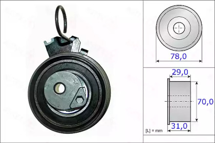 Ролик AUTEX 654871