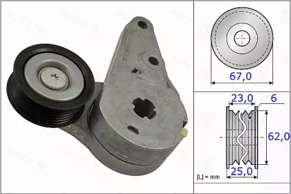 Натяжная планка AUTEX 654908