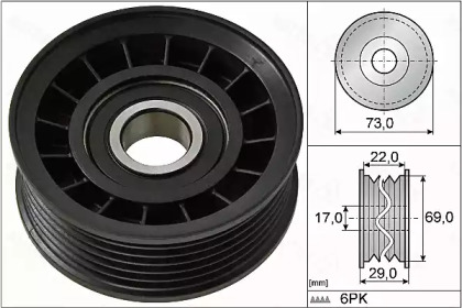 Ролик AUTEX 654911