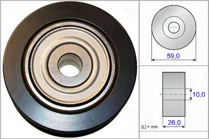 Ролик AUTEX 654940